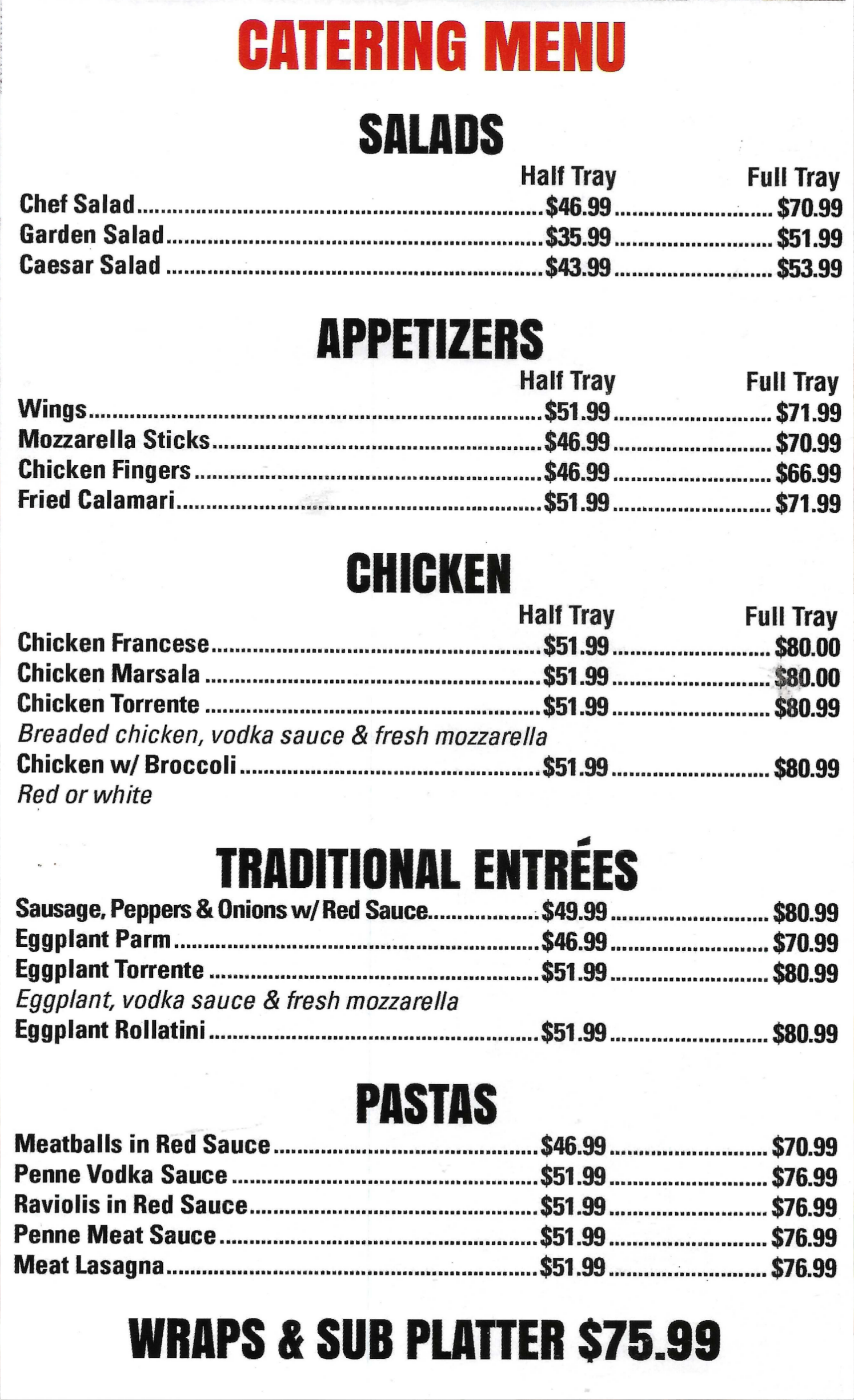 catering